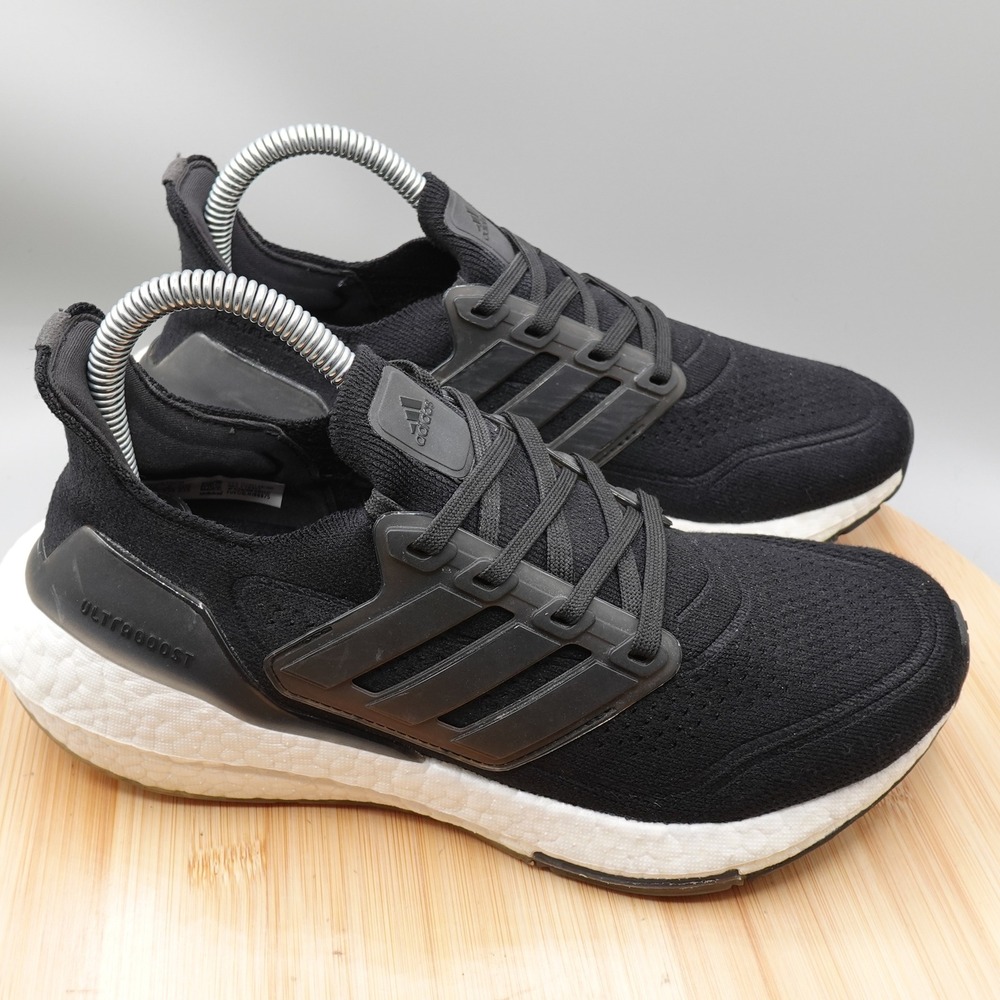 Adidas Shoes Women 6.5 Black Ultraboost 21 Primeblue Running Athletic FY0402 - Picture 3 of 9